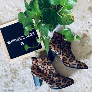 CHEETAH PRINT BOOTIES